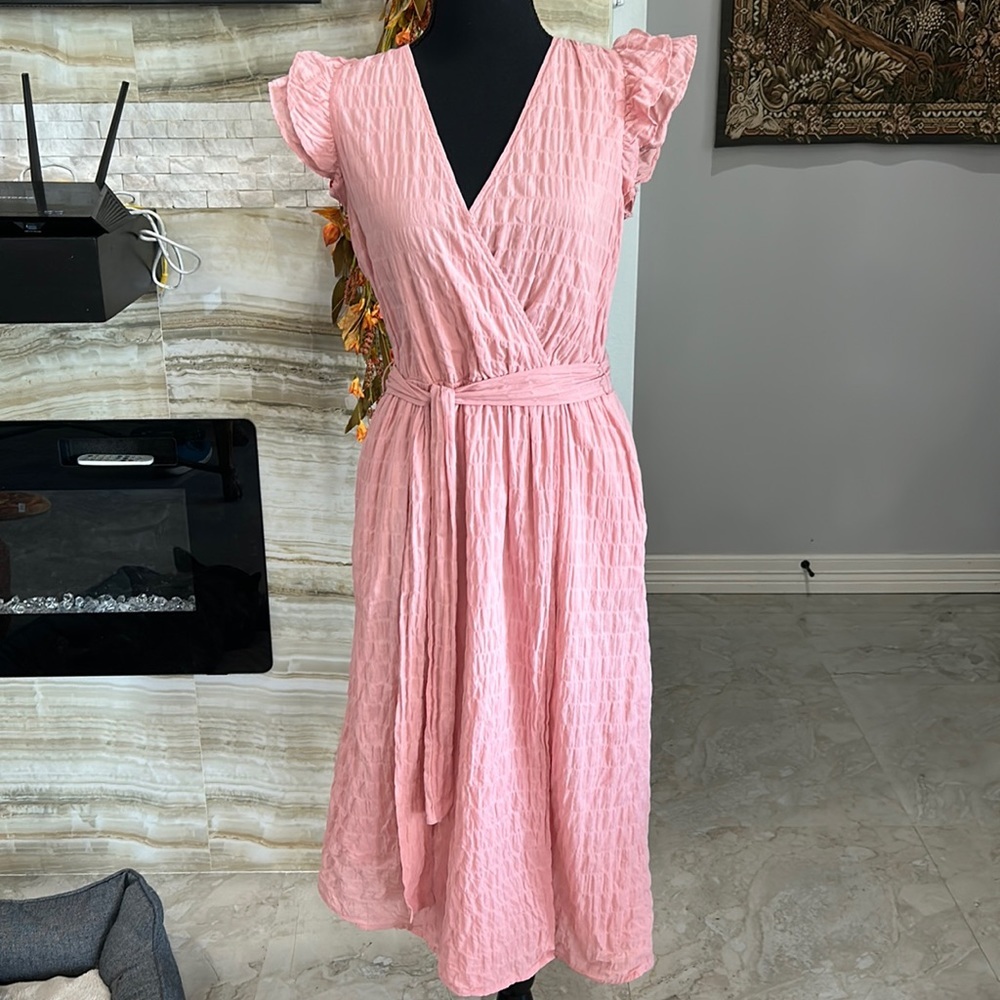A New Day Ruffle Sleeve Dress. Size XS